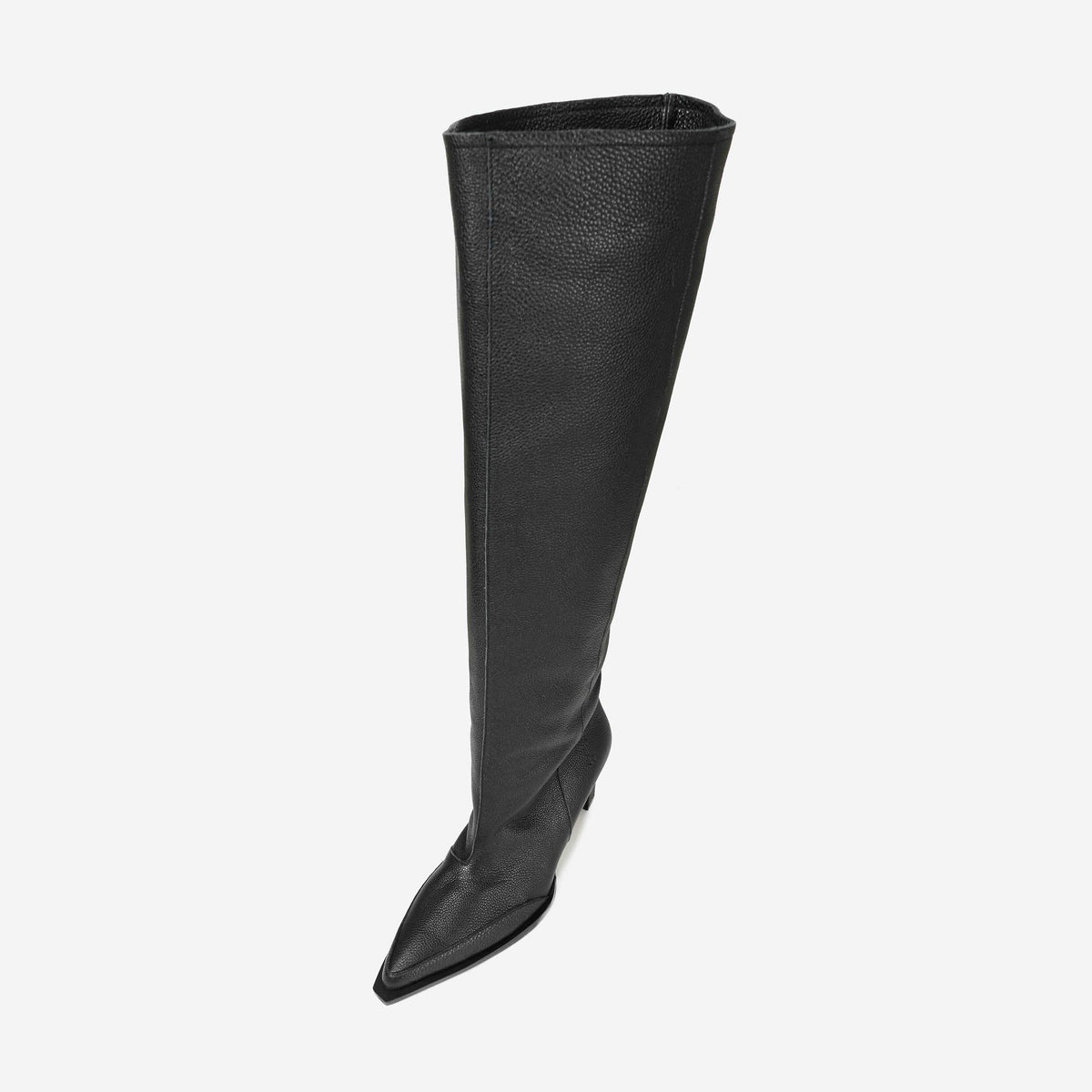 Olia Knee High Long Boots  | Black