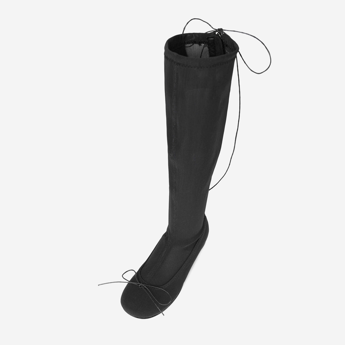 Nia Sheer Mesh Boots  | Black