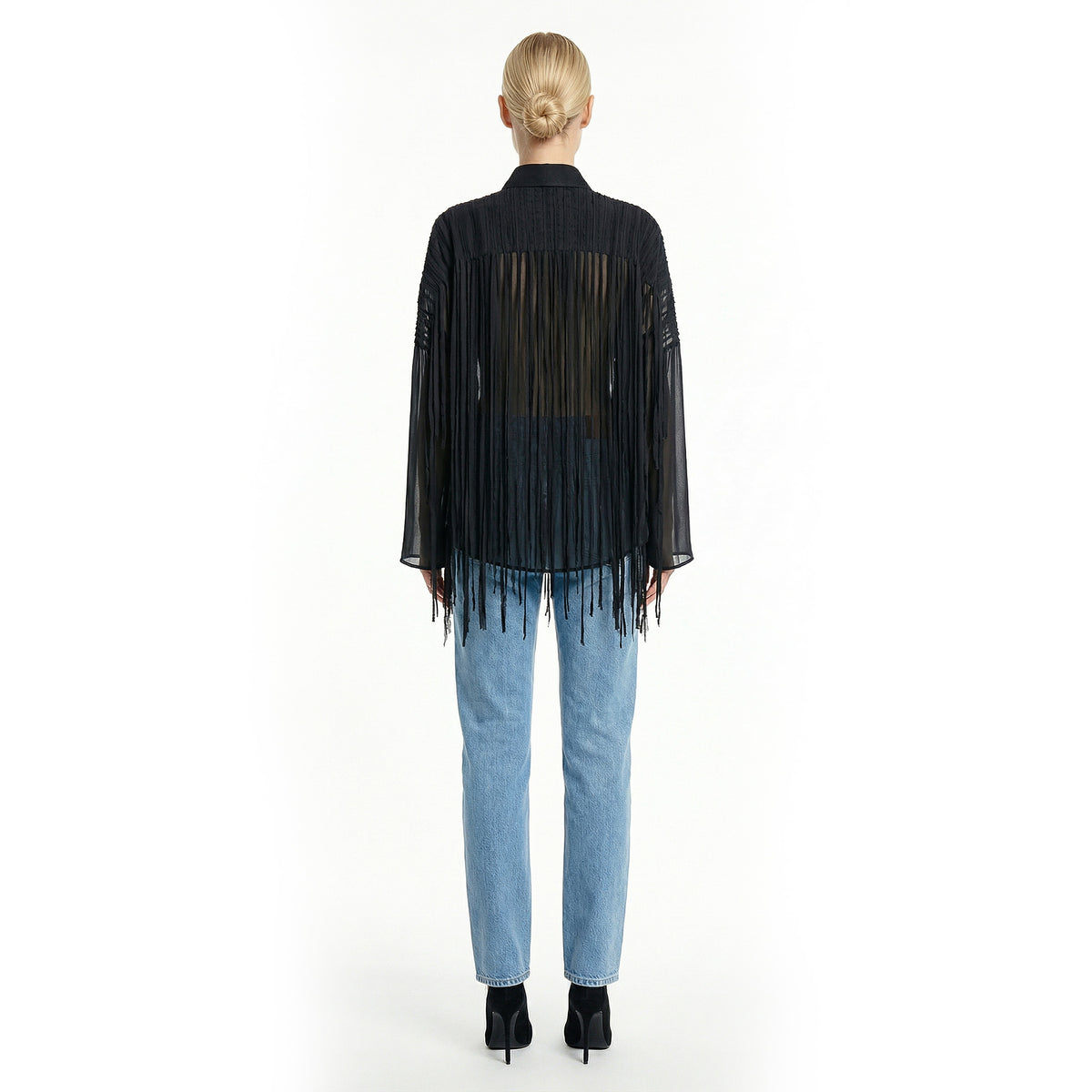 Fringe Black Shirt