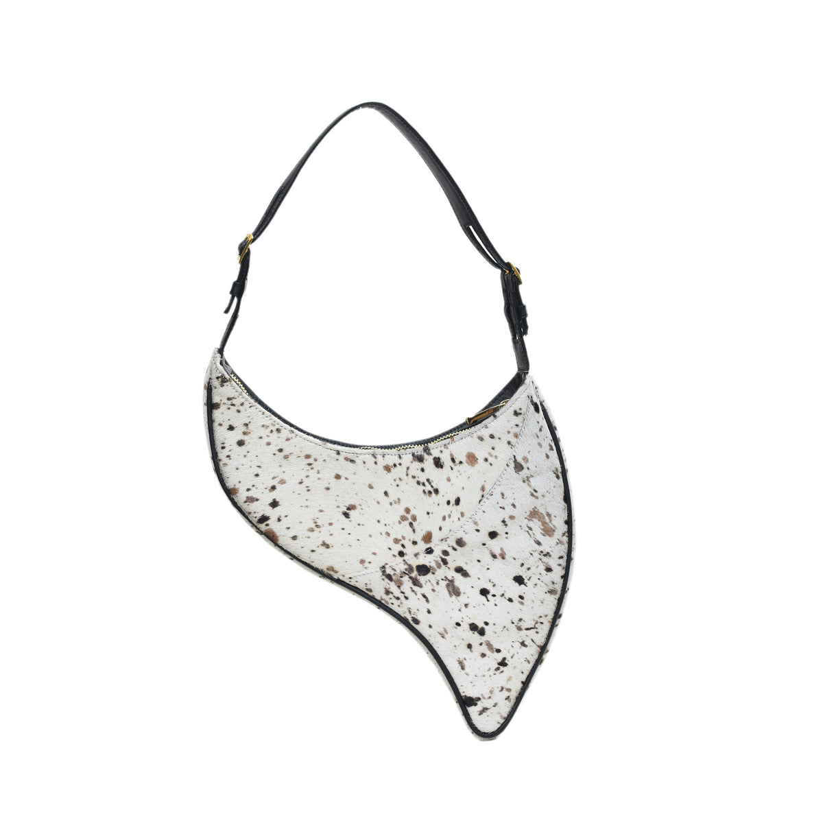 Front view Arcana Dotted Calf Hair, designed by Made in Neptune