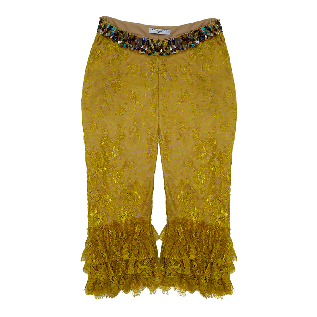 28NATELIER - Gold Stone Capris, PR Sample at DOORS NYC PR showroom