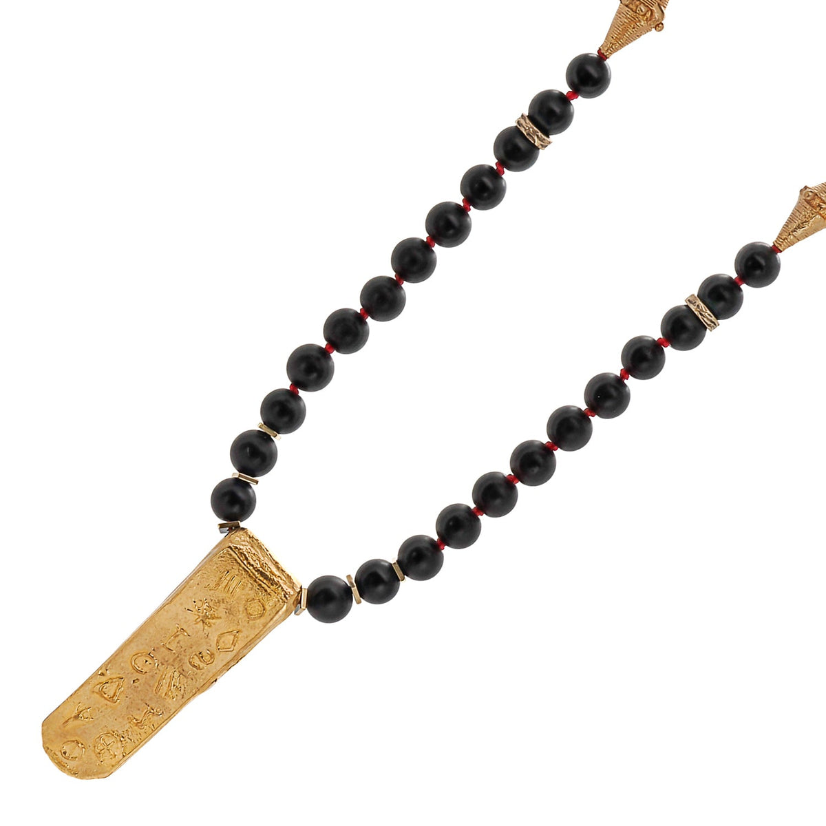 Tradition Meets Modern Style in a 30&#39;&#39; Necklace with Handmade Pendant