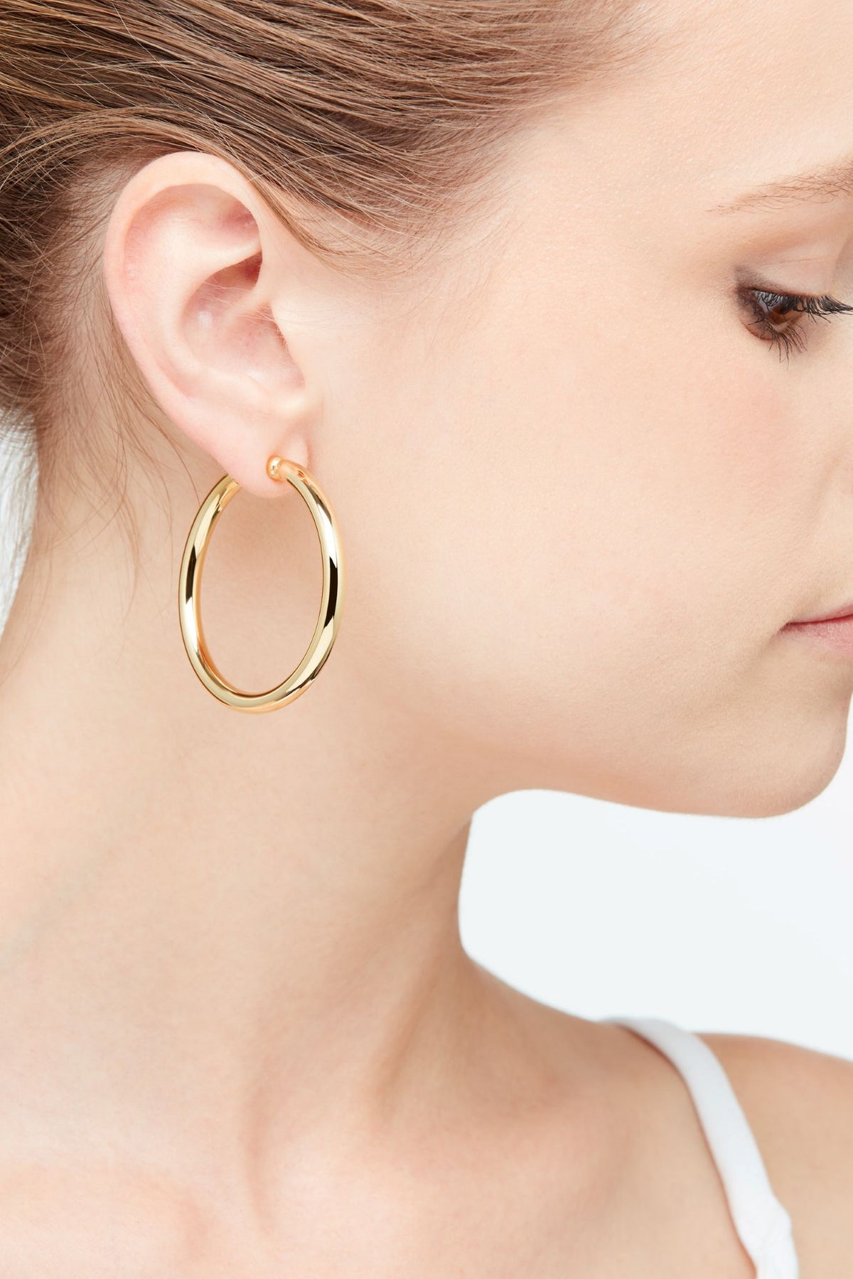 Gold Hoop Earrings