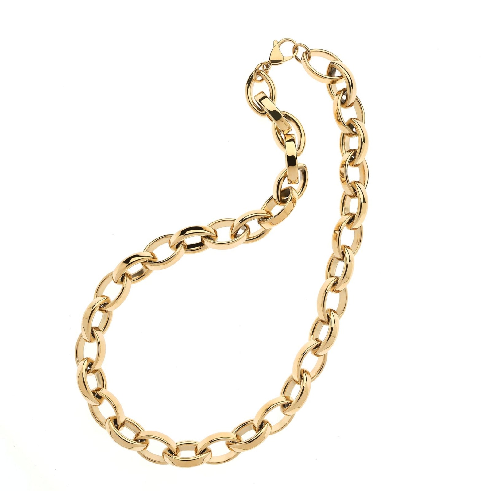 Gold Statement  Necklace