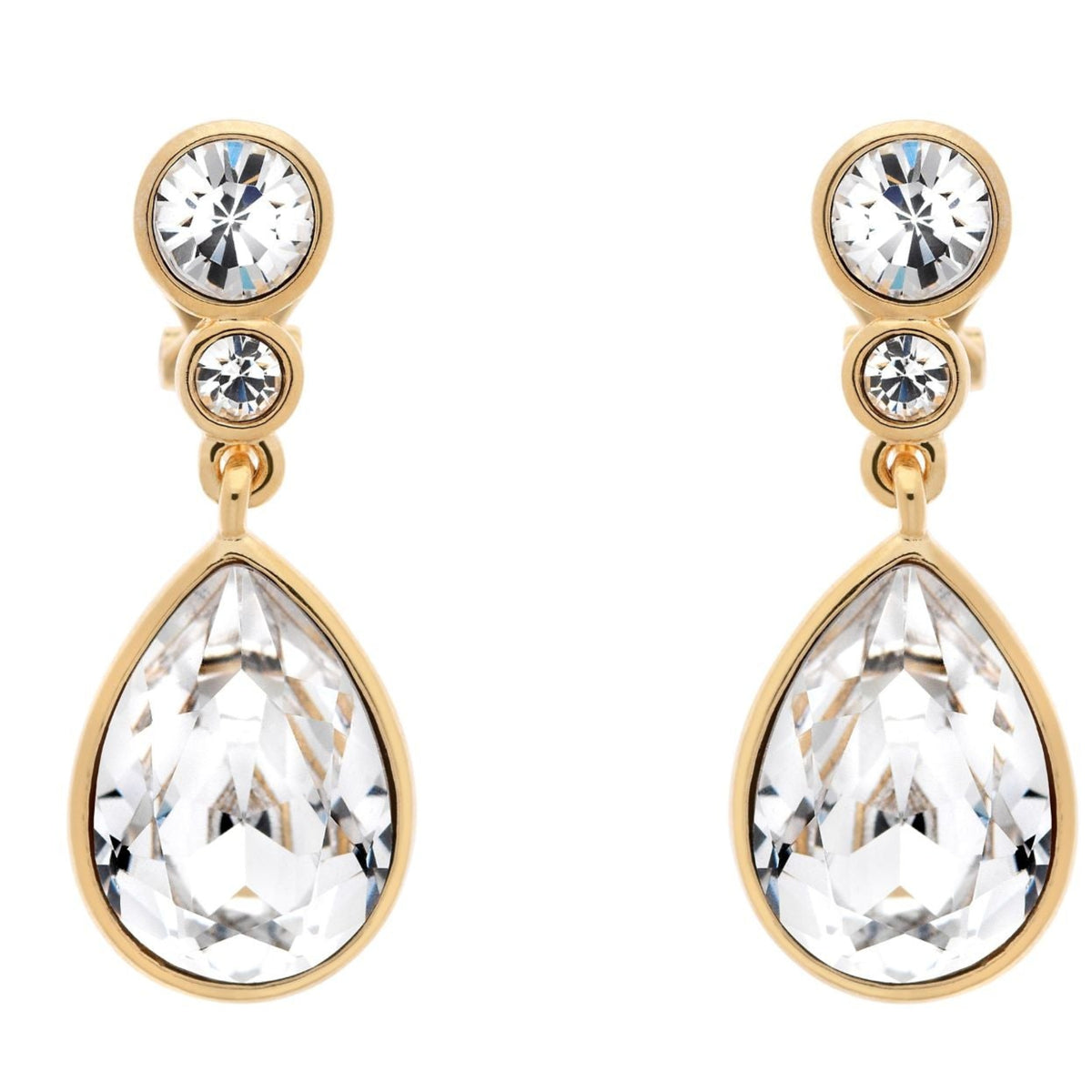 Gold Teardrop Earrings