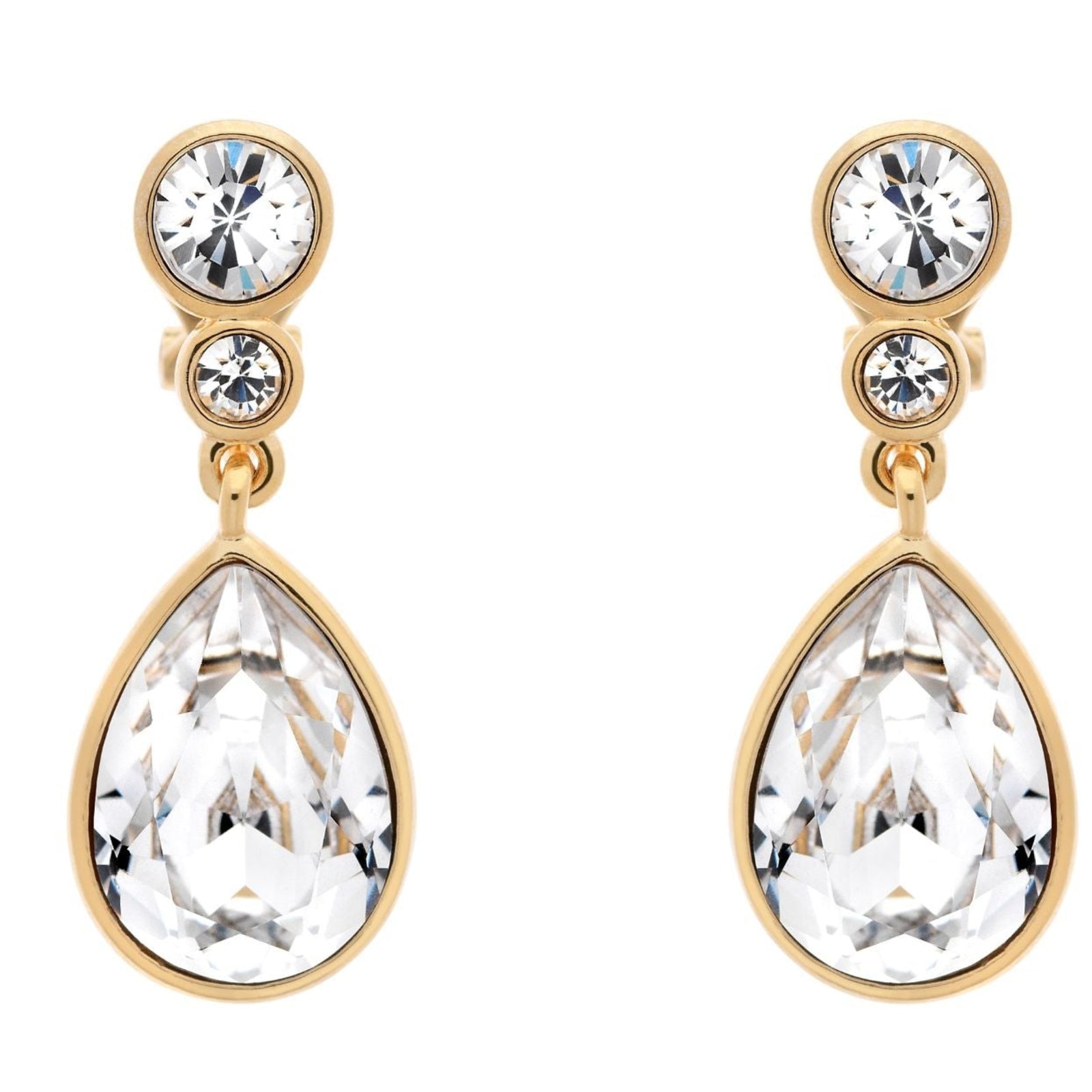 Gold Teardrop Earrings