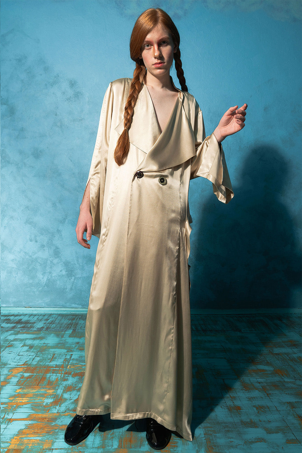 MASHAT - Golden Sun Robe, buy at DOORS NYC