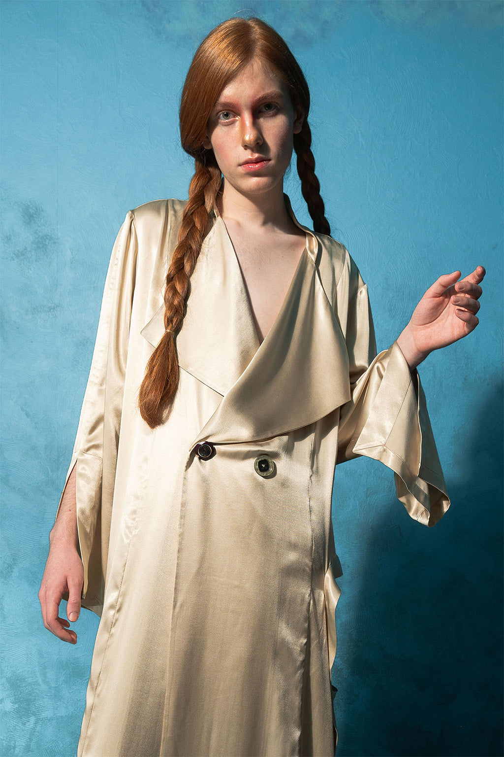 MASHAT - Golden Sun Robe, buy at DOORS NYC