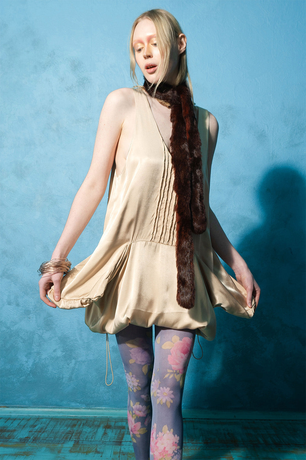 MASHAT - Golden Supernal Over Dress, buy at DOORS NYC