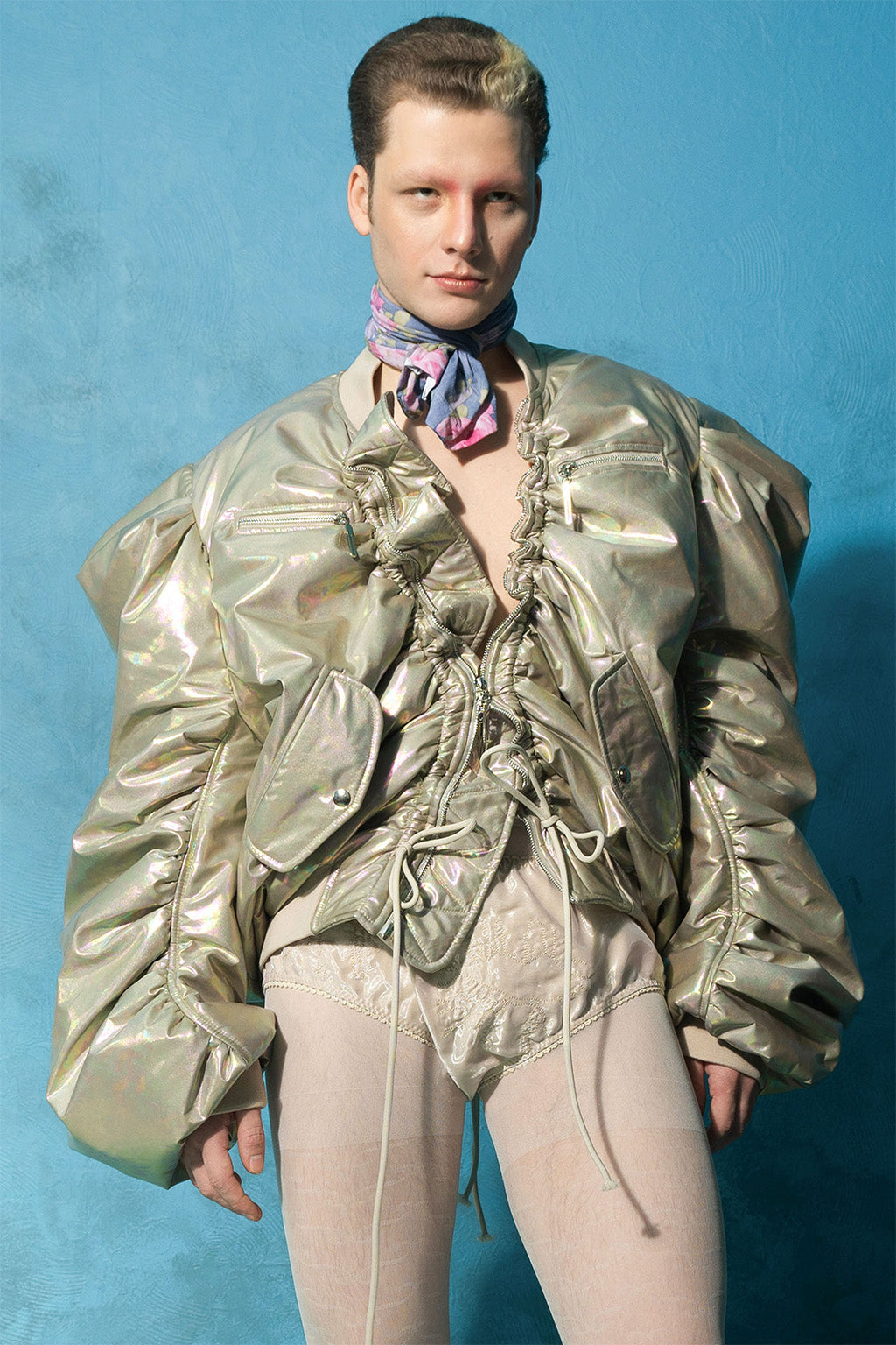 MASHAT - Golden Fairy Voluminous Bomber, buy at DOORS NYC