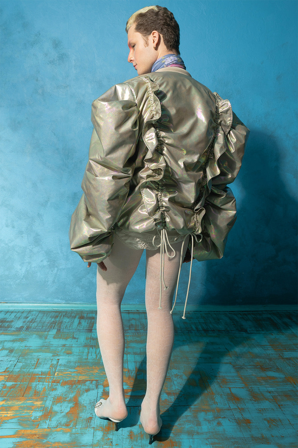 MASHAT - Golden Fairy Voluminous Bomber, buy at DOORS NYC