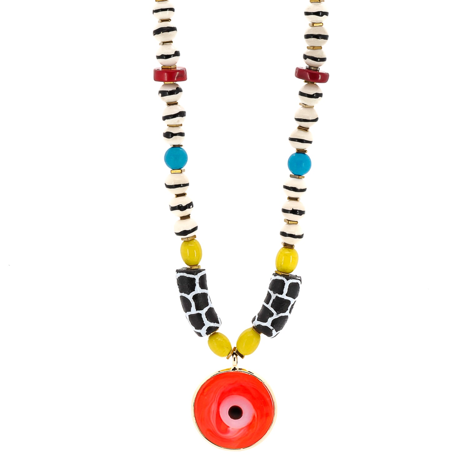 EBRU JEWELRY - Good Fortune Eye Necklace, buy at DOORS NYC