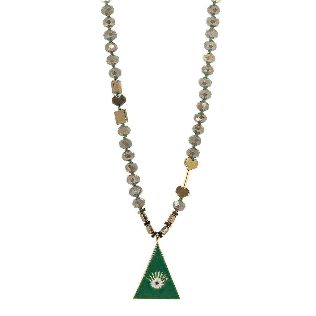 EBRU JEWELRY - Harmony Evil Eye Necklace, buy at DOORS NYC