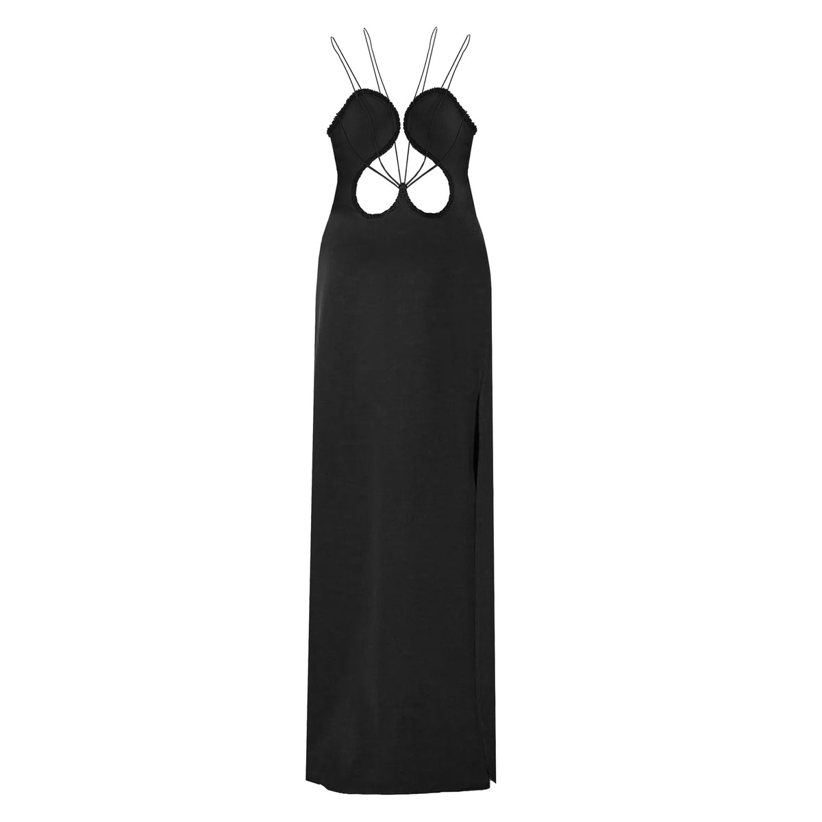 ELSA NILAJ - Black Heart Maxi Dress, buy at DOORS NYC