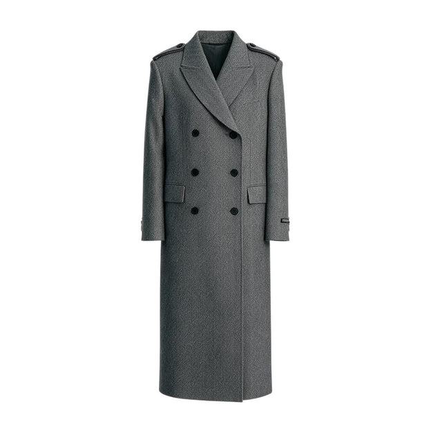 Herringbone Coat | Gray