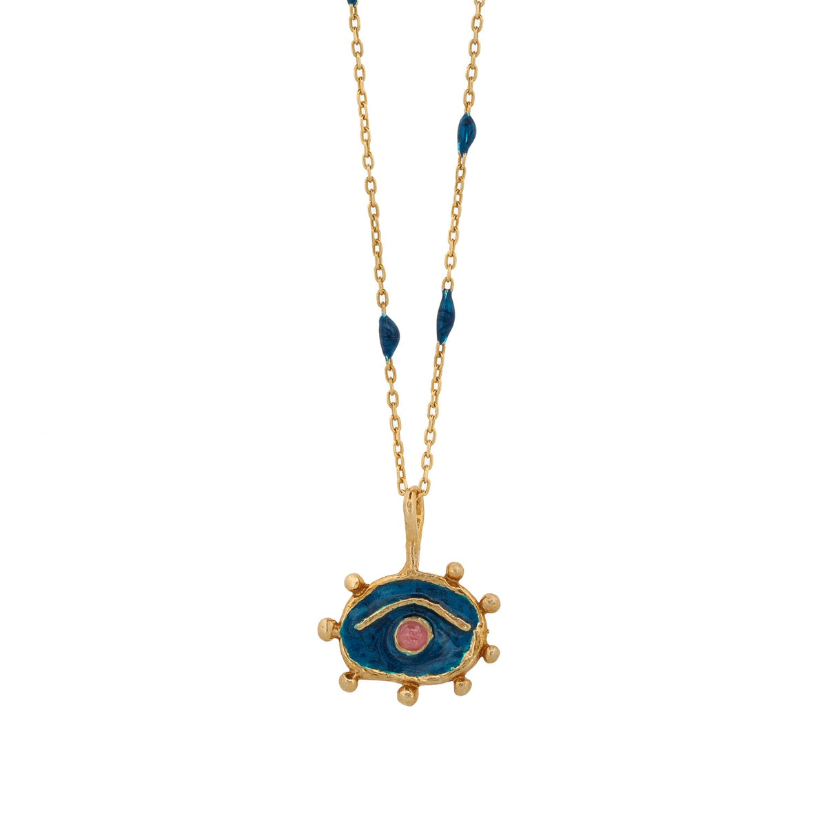 Statement Necklace with Hittite Sun Pendant