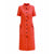 JULIA ALLERT - Shirt Dress | Orange buy at DOORS NYC