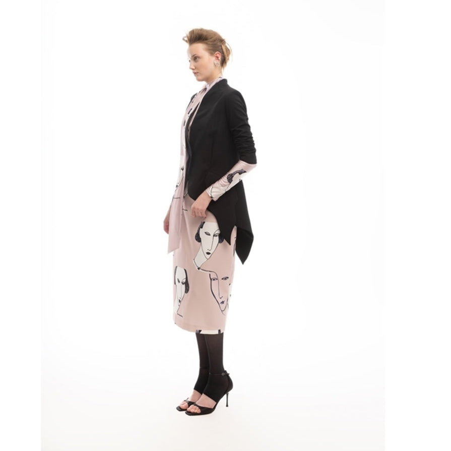 JULIA ALLERT - Blazer With Curved Hem | Black, buy at DOORS NYC