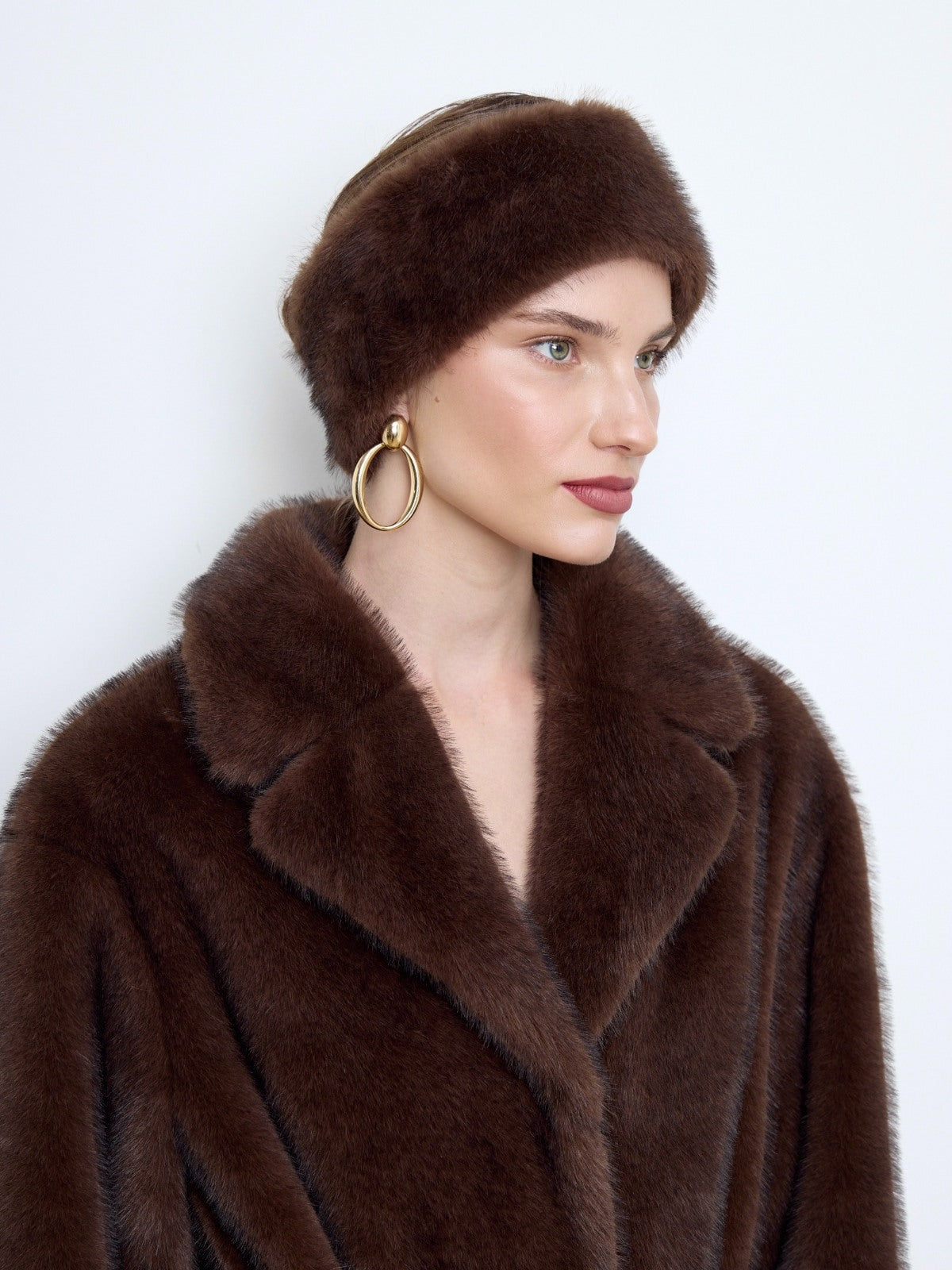 Faux Mink Fur Headband