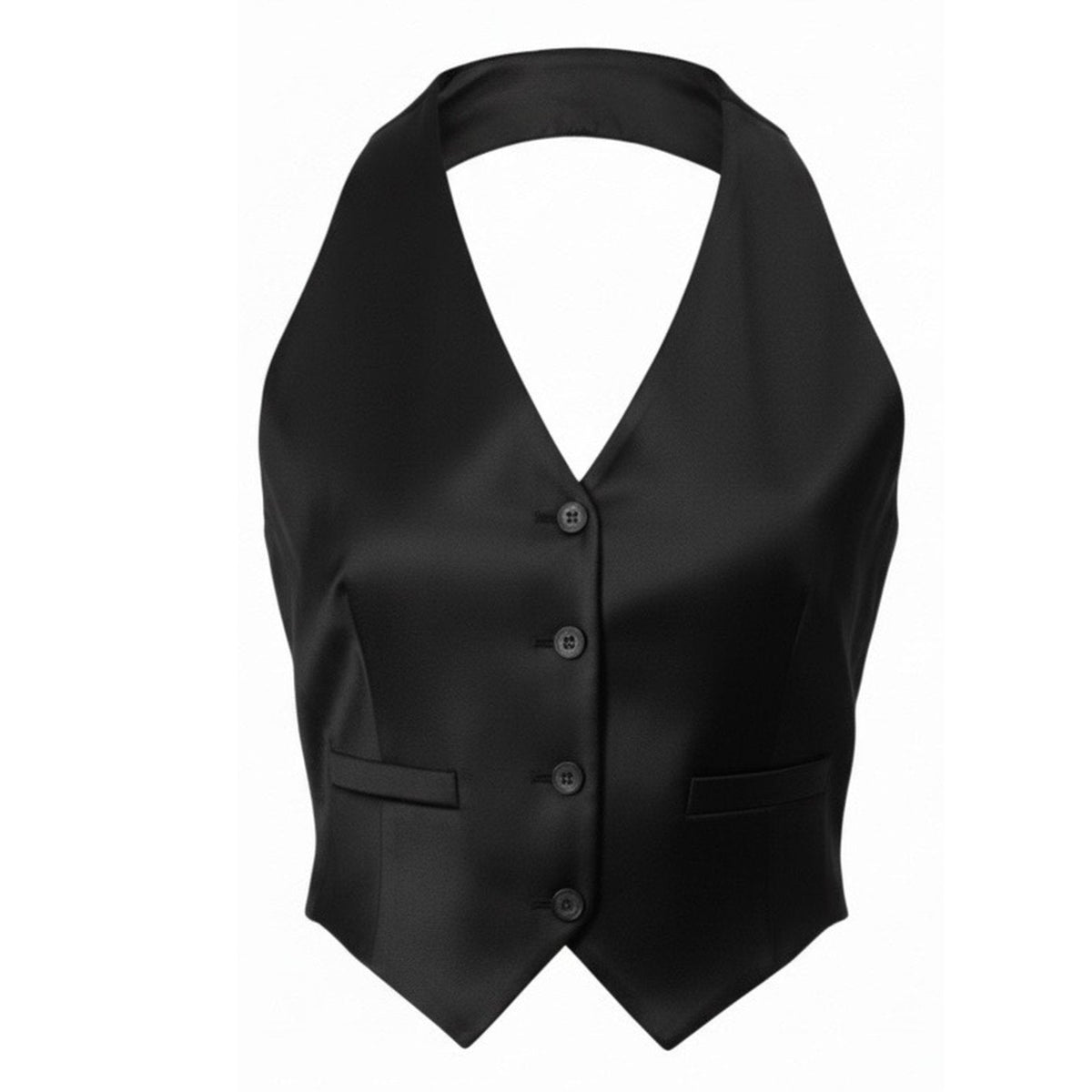 Black Silk 3-Piece Evening Suit