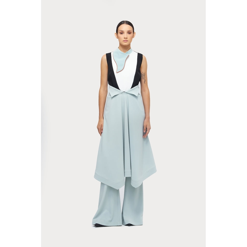 JULIA ALLERT - Sleeveless Top With Unique Collar, buy at DOORS NYC