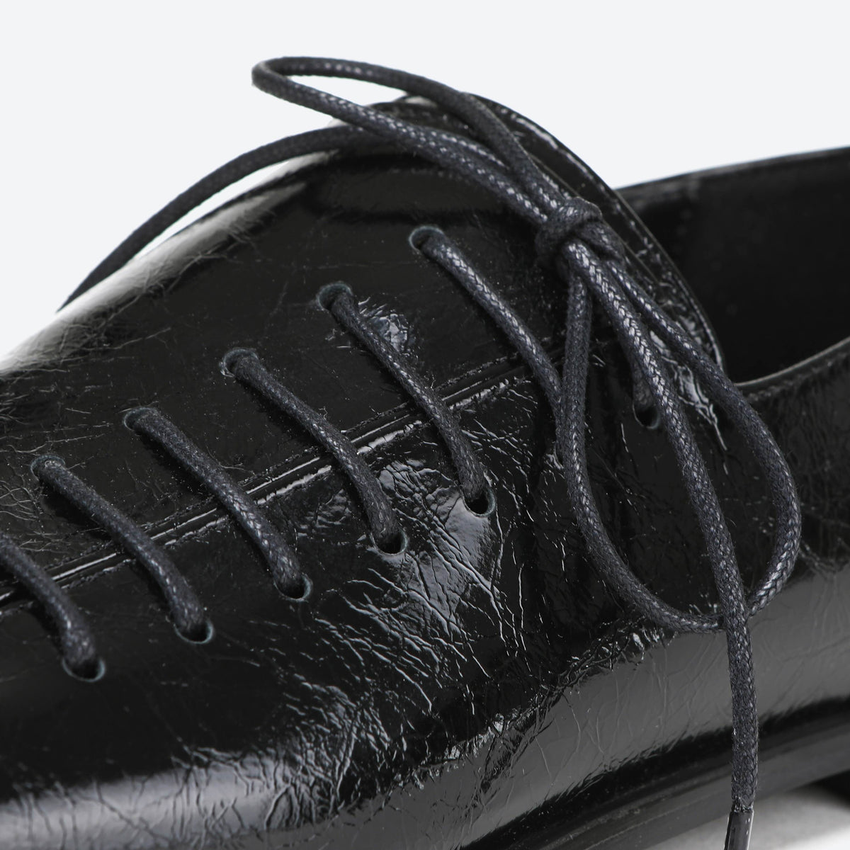 London Loafer | Crack Black