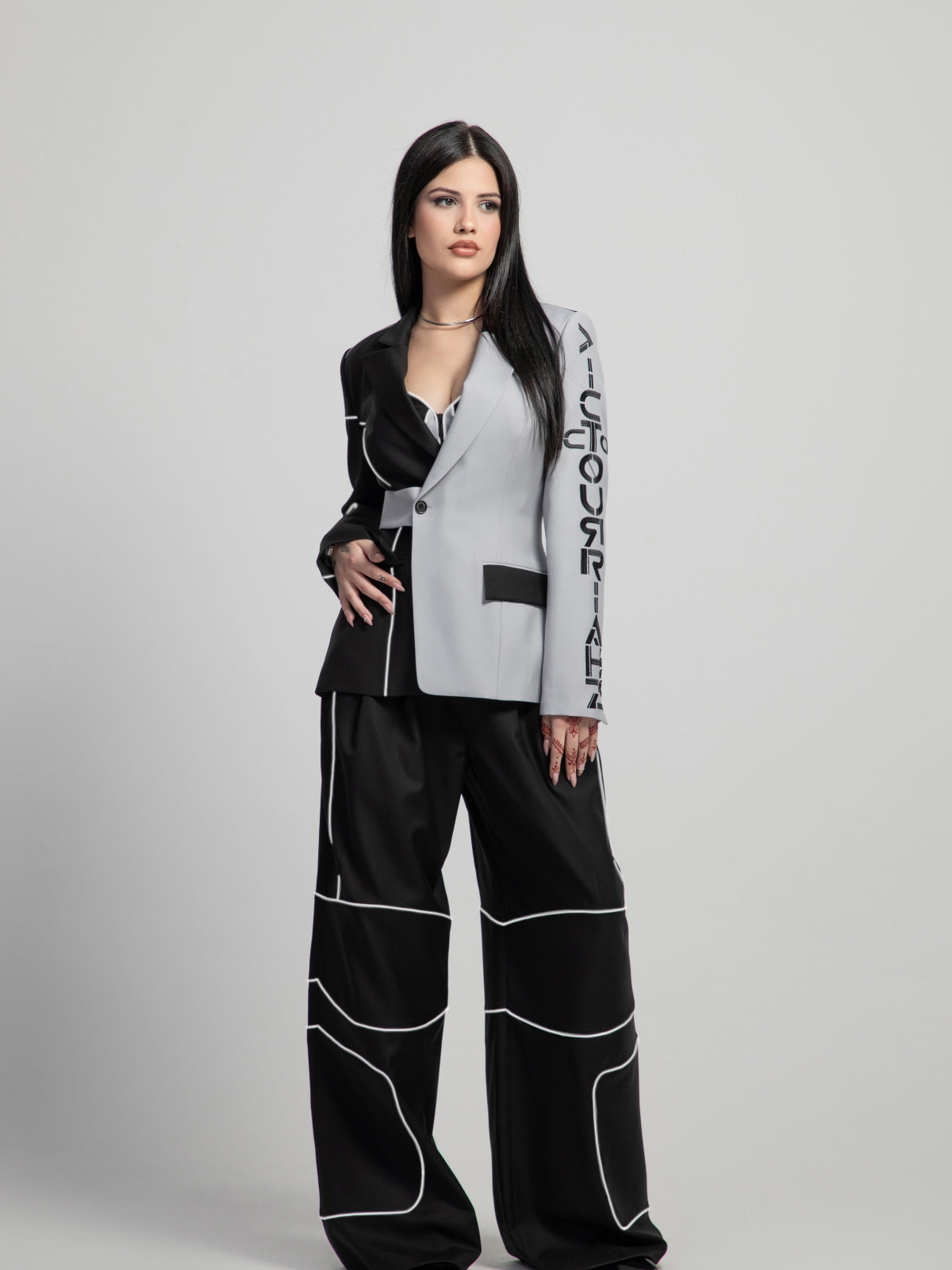 REFLECTIVE TAILORED JACKET | PR Sample