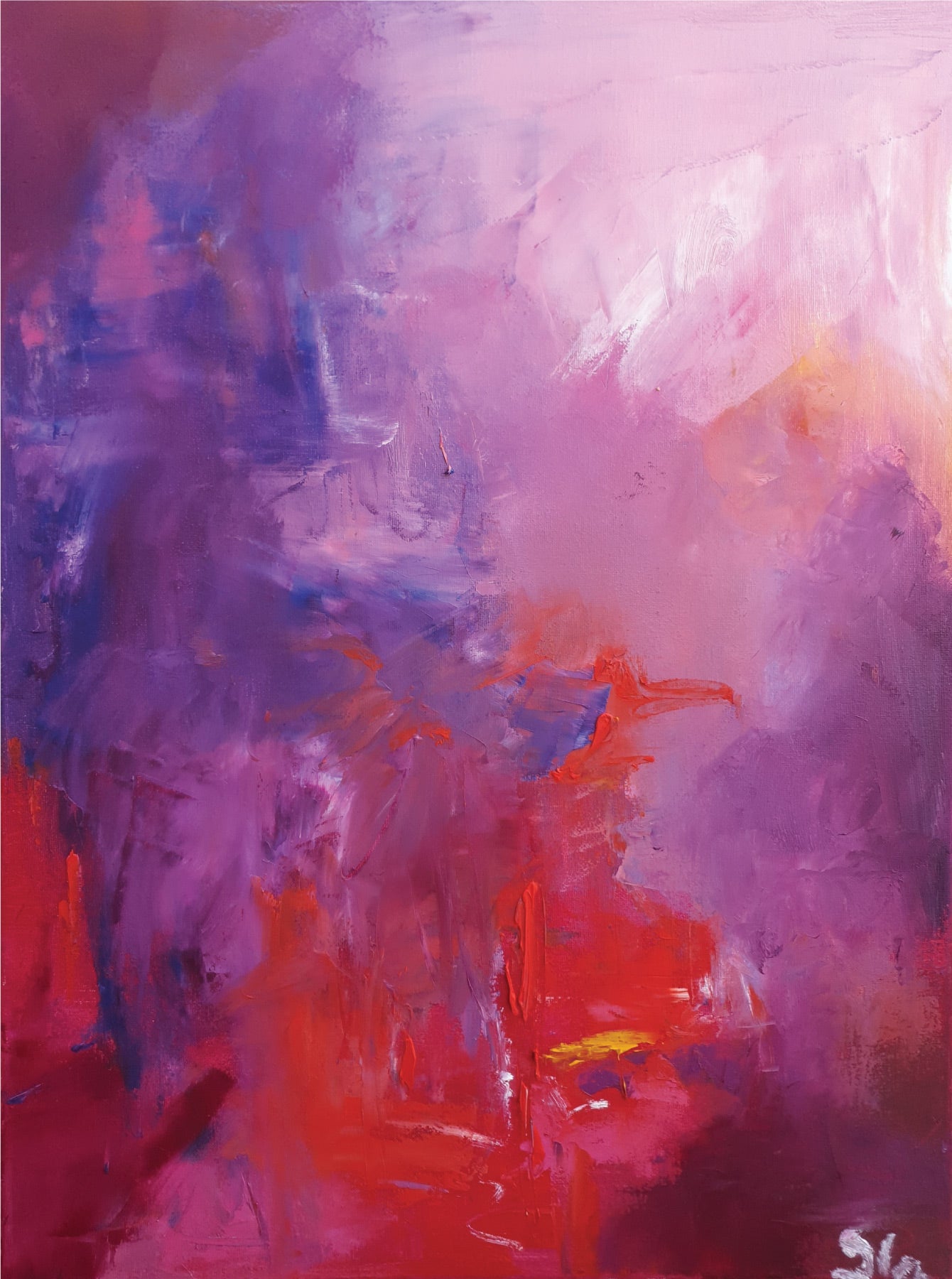 ILARIA RATTI - Zadkiel | Painting, buy at DOORS NYC