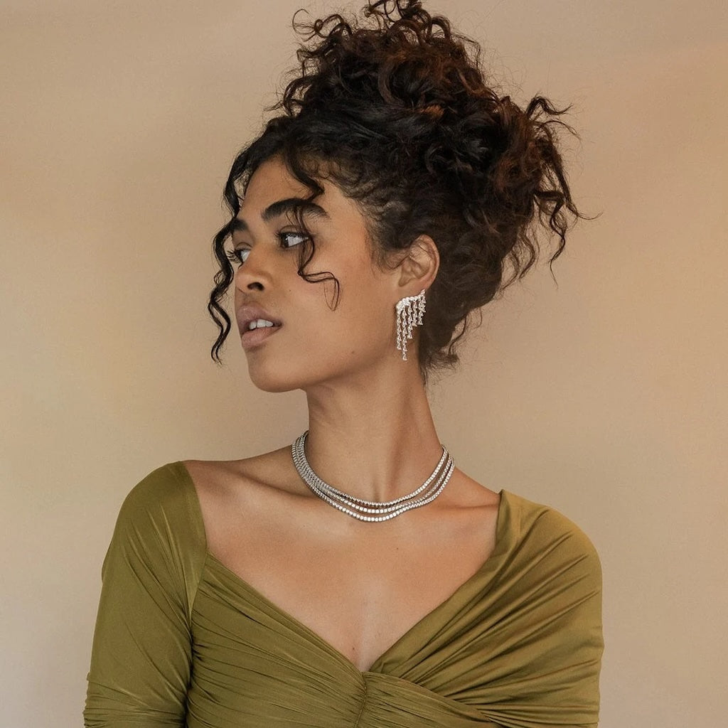 ZEPPLIN THE LABEL - Isadora Earrings | Silver, buy at DOORS NYC