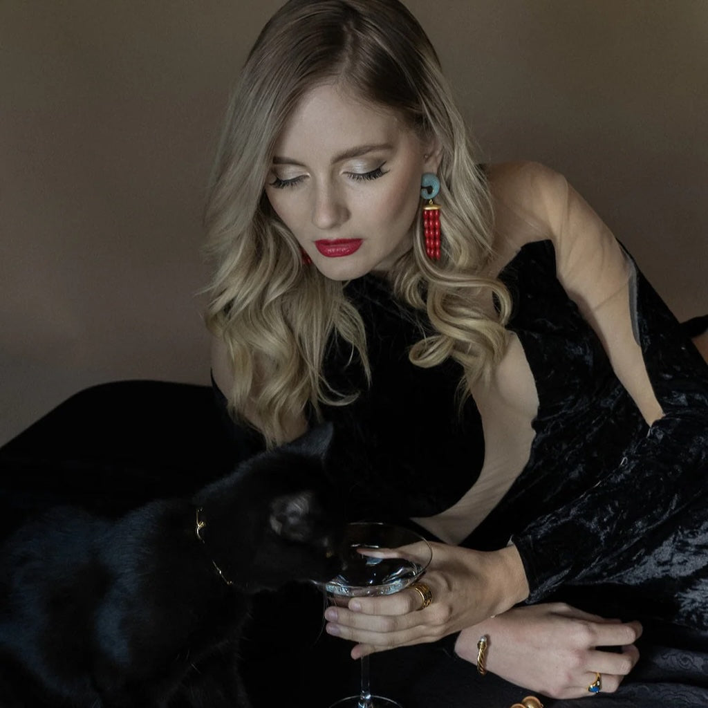 ZEPPLIN THE LABEL - Isobell Earrings, buy at DOORS NYC