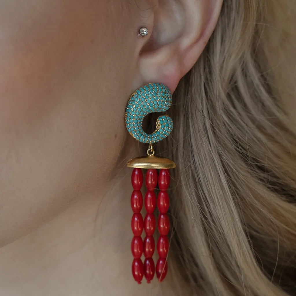 ZEPPLIN THE LABEL - Isobell Earrings, buy at DOORS NYC