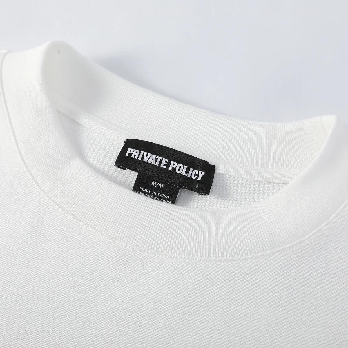 White Graphic Slogan T-Shirt