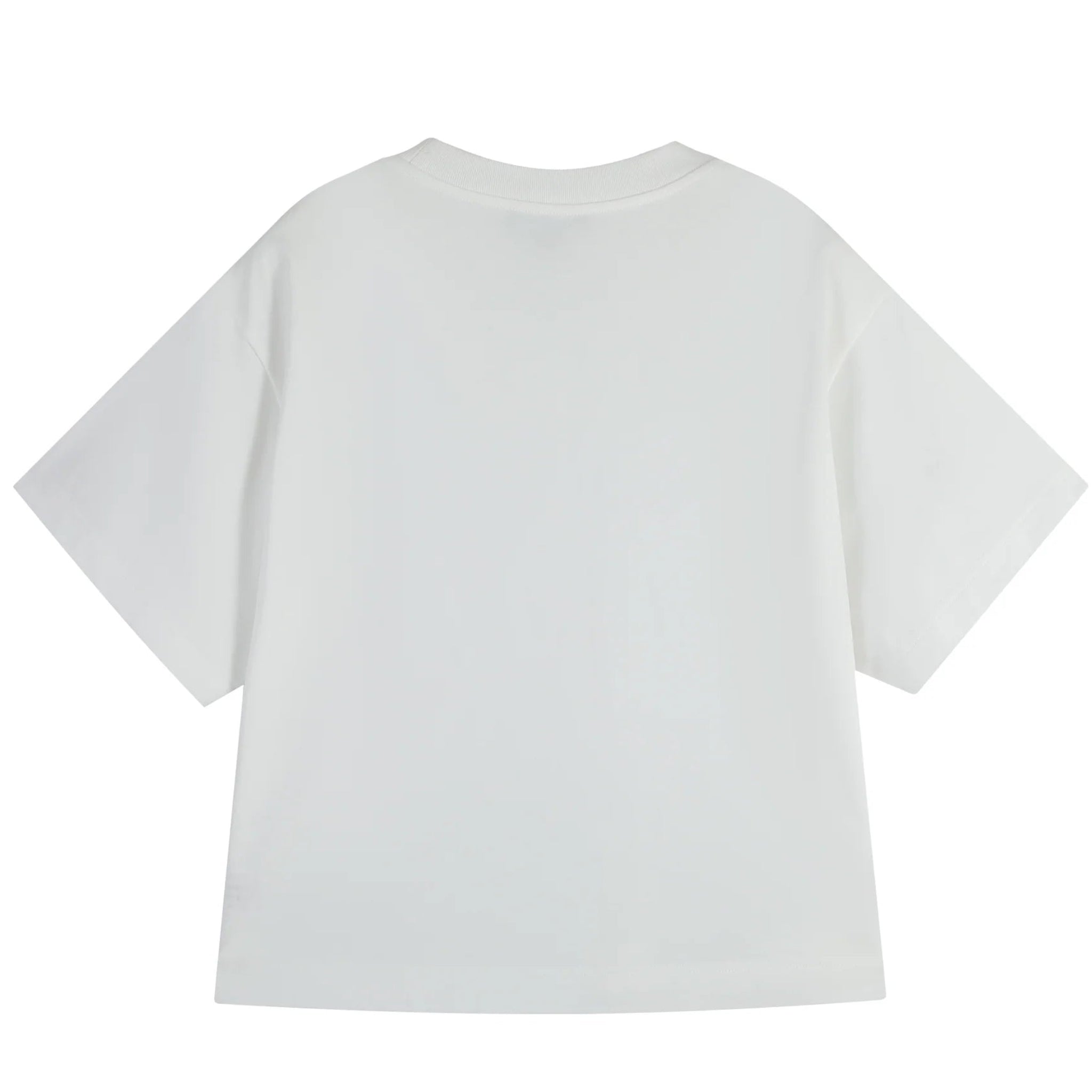 White Graphic Slogan T-Shirt