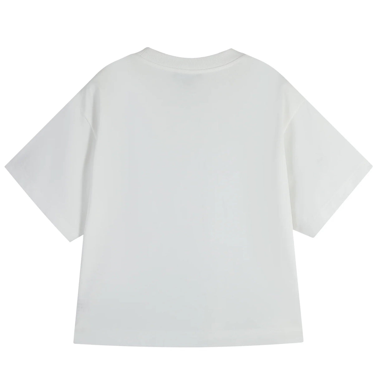 White Graphic Slogan T-Shirt