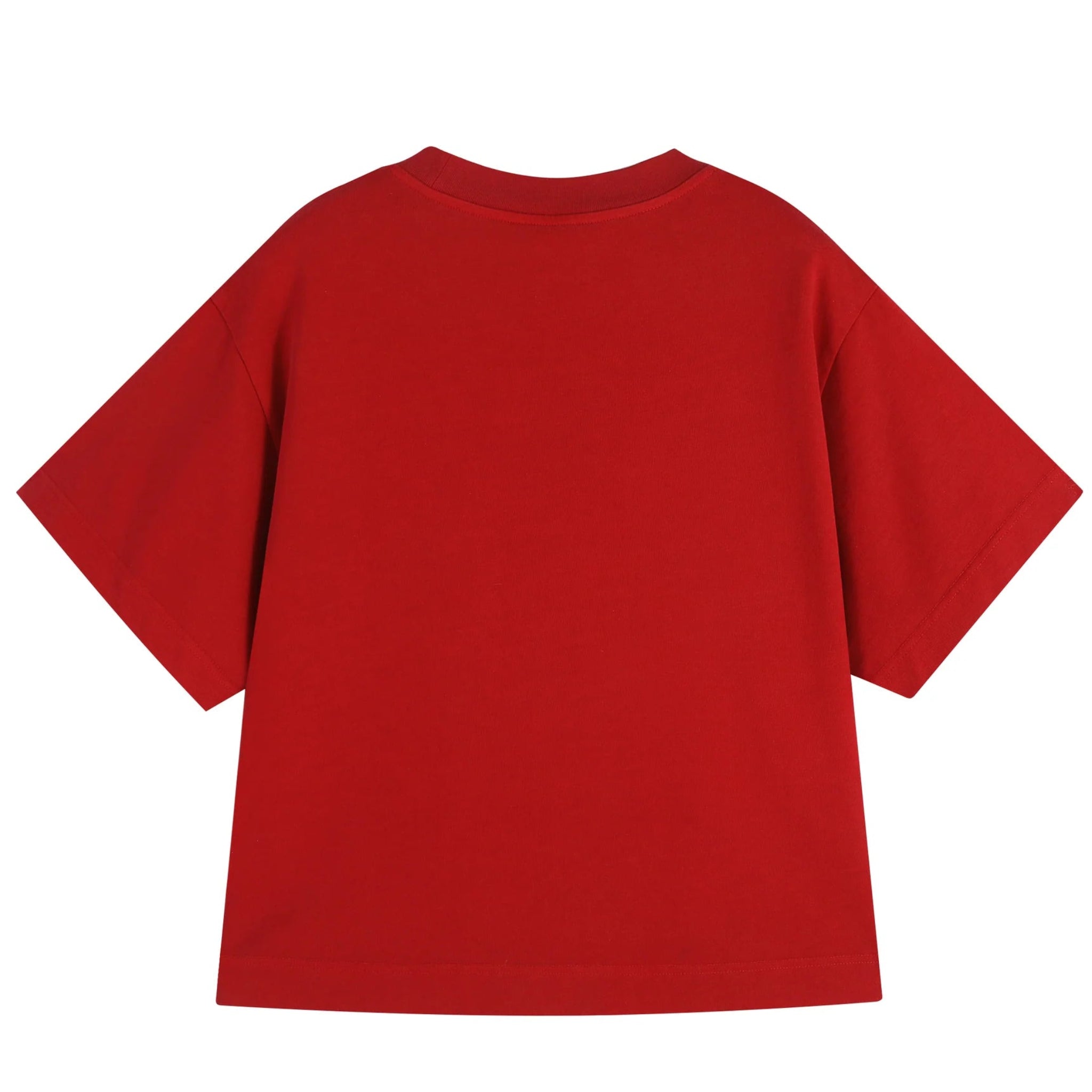 Red Graphic Slogan T-Shirt