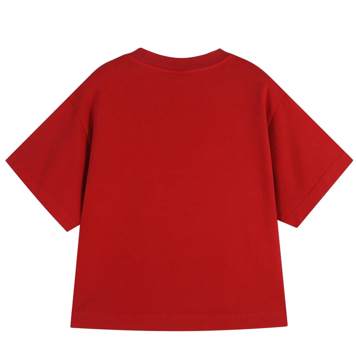Red Graphic Slogan T-Shirt