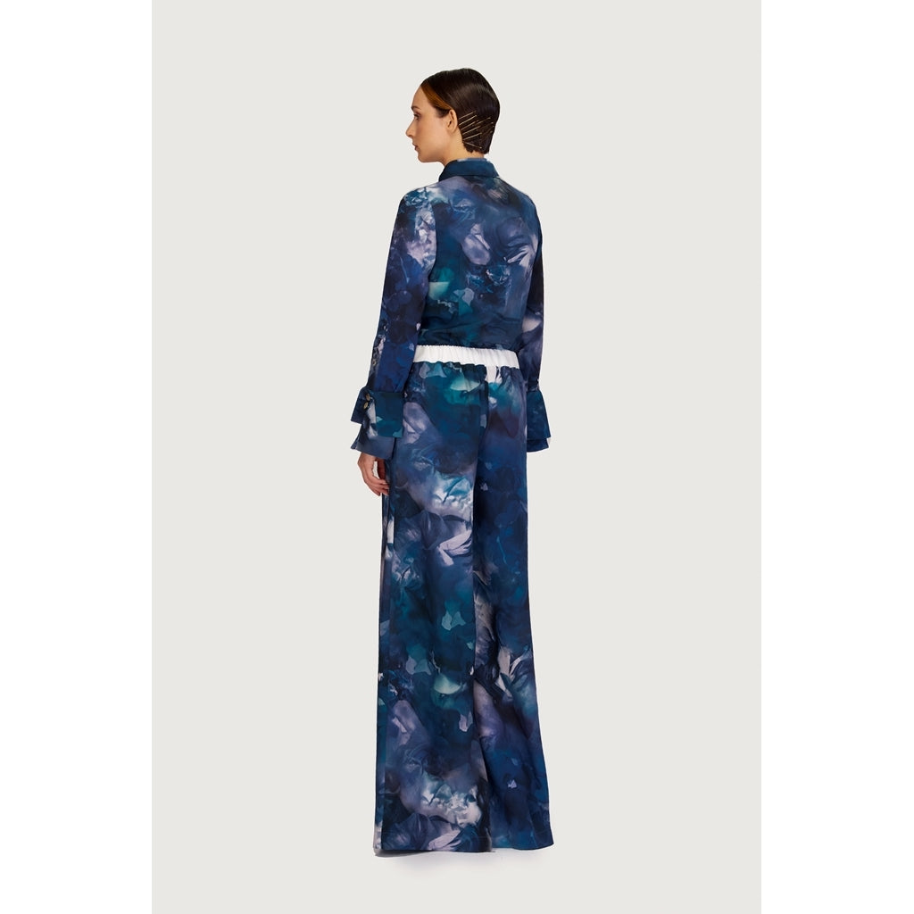 JULIA ALLERT -Co-Ord Print Set | Blue buy at DOORS NYC