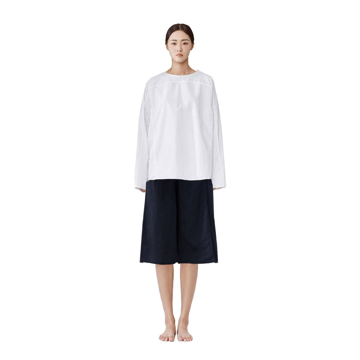 Ang Ex-Hinge Cropped Pants model image front - Starsica Modular