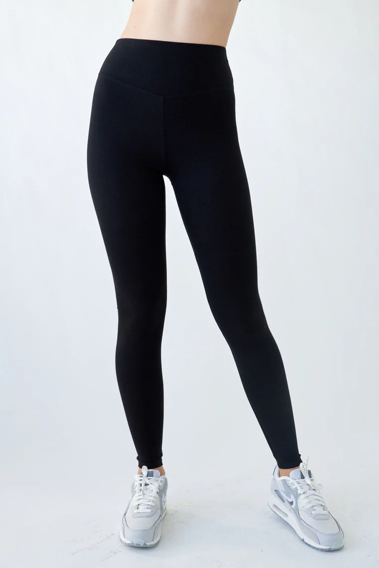EARTH BODY - Earth Body High-Waisted Legging | Black , buy at DOORS NYC