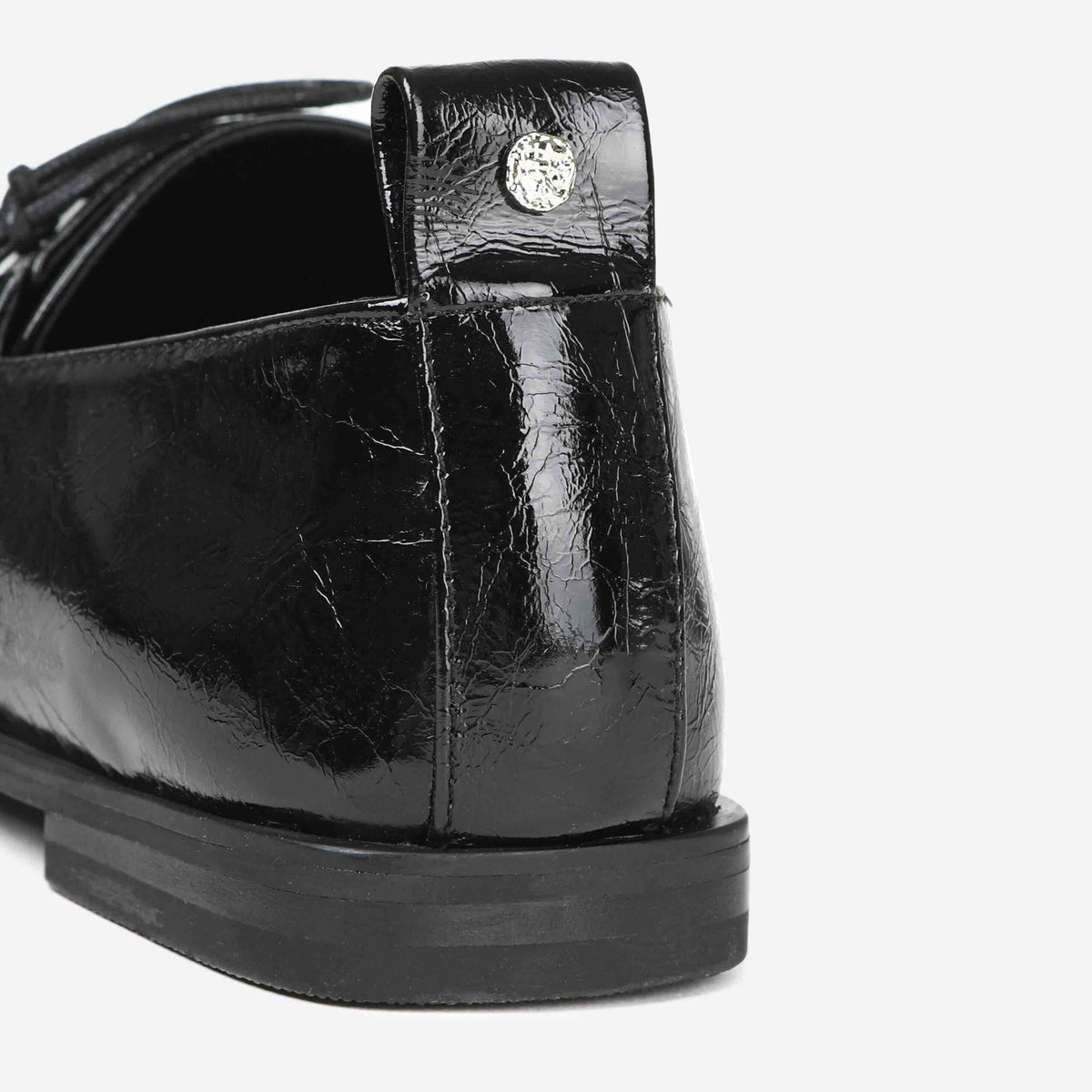 London Loafer | Crack Black