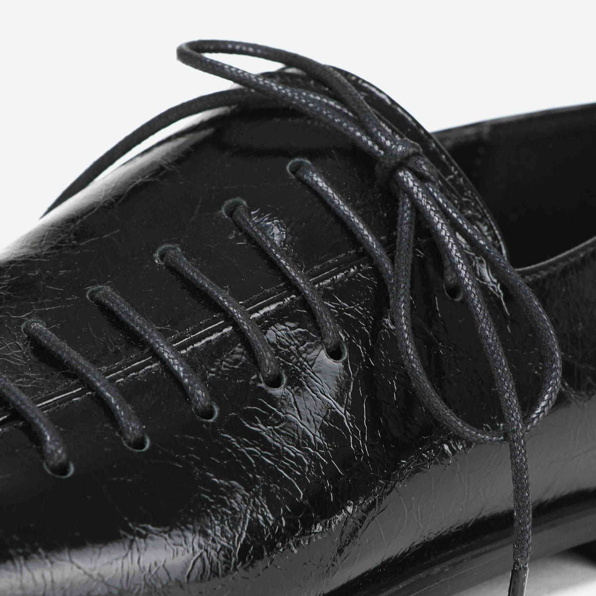 London Loafer | Crack Black
