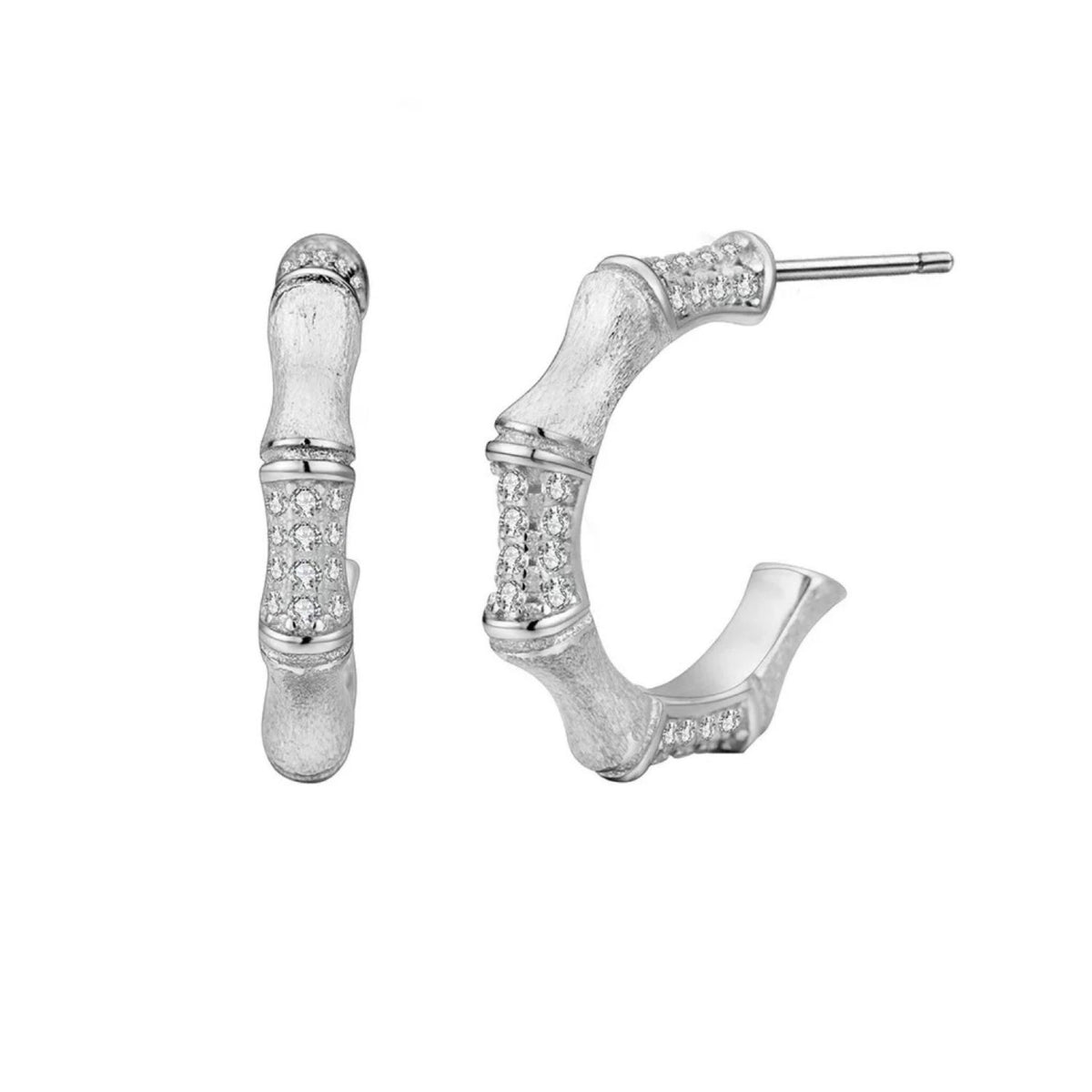 WJY STUDIO - Bamboo Earrings, buy at DOORS NYC