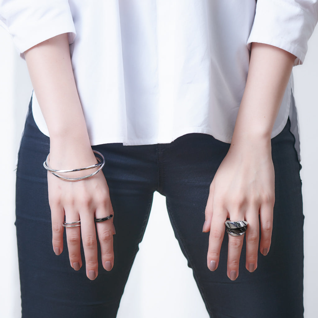 MASANA - Infinity Symbol Motif Ring | Large, buy at DOORS NYC