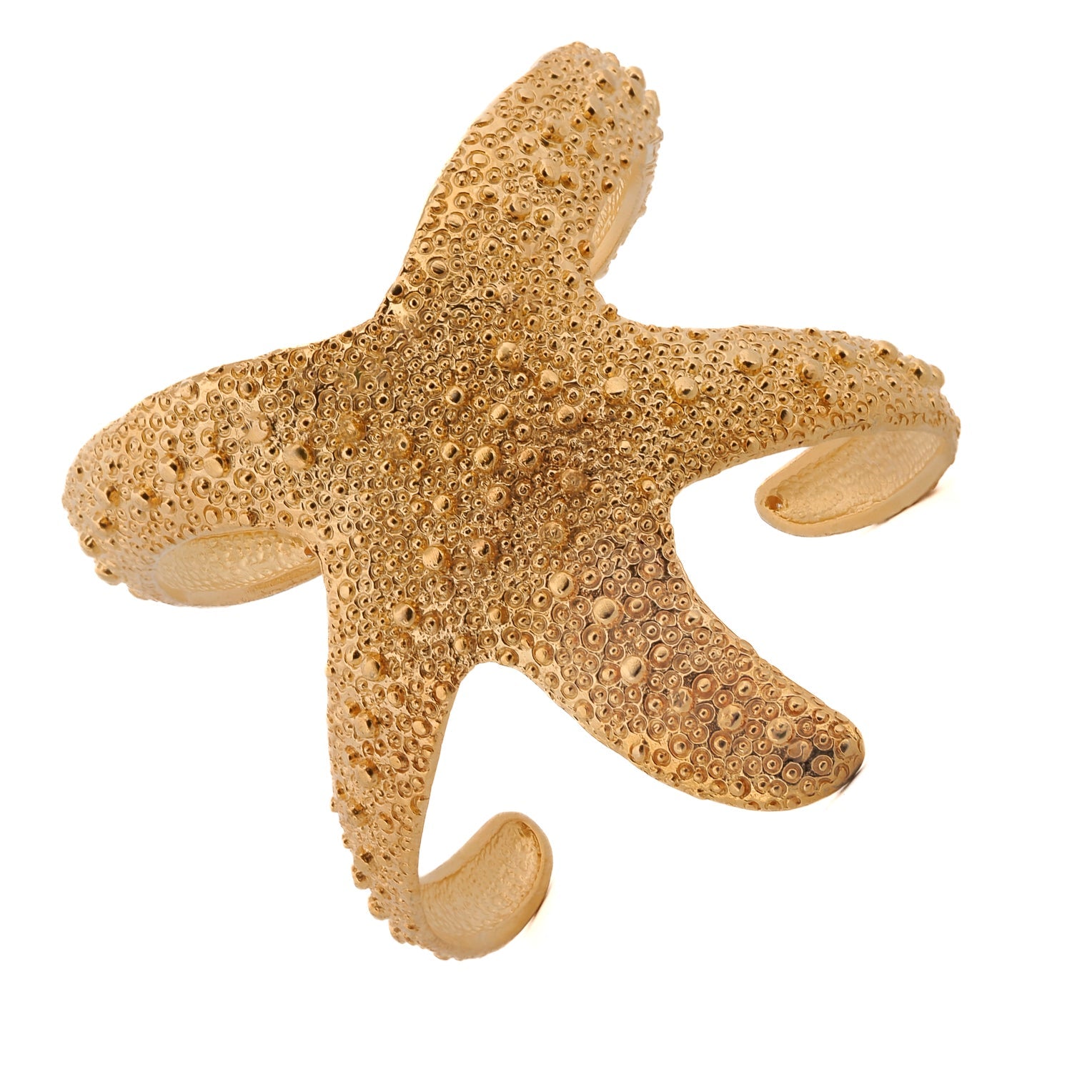 Stylish Majestic Starfish Gold Chunky Bracelet