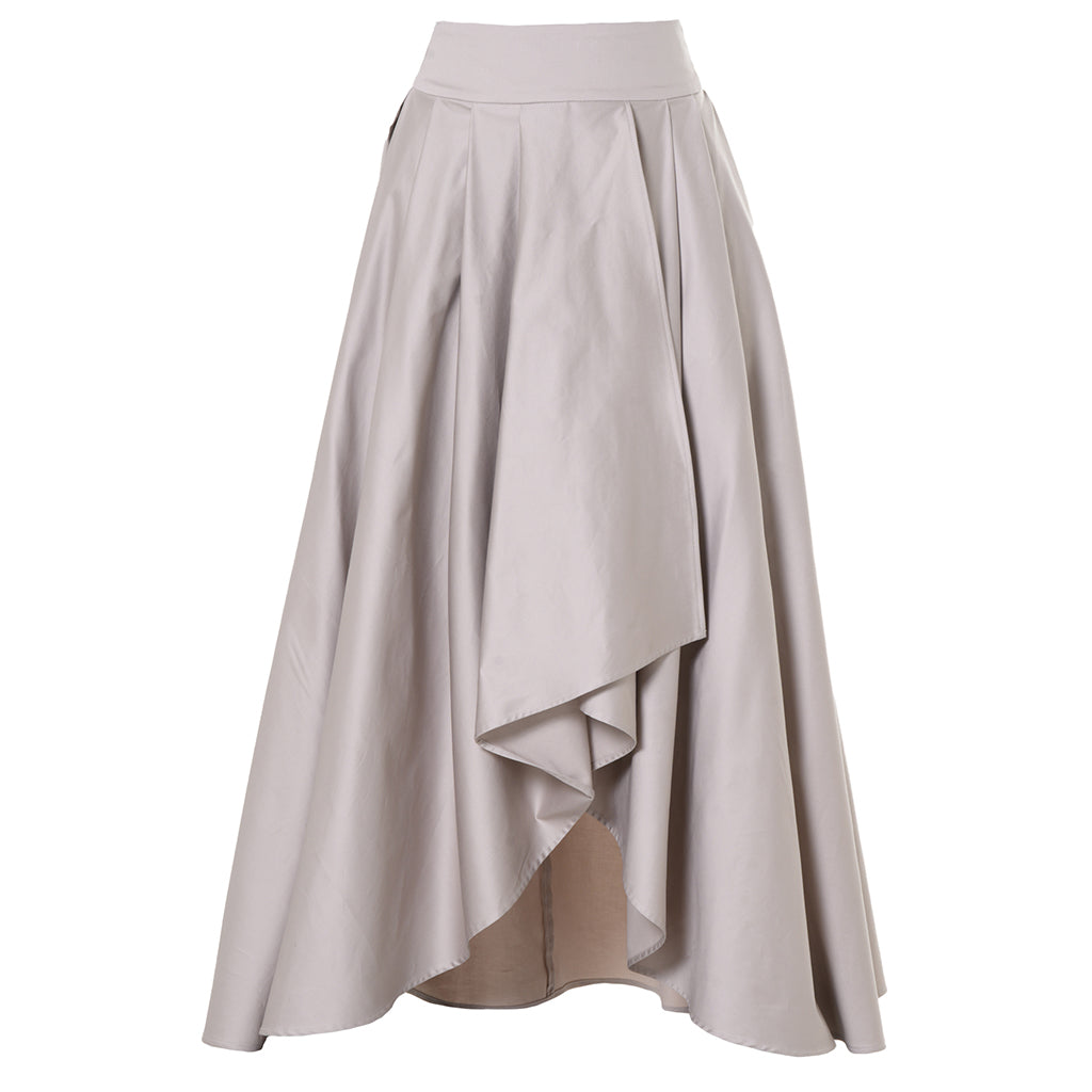 METAMORPHOZA - Maxi Draped Skirt, buy at DOORS NYC