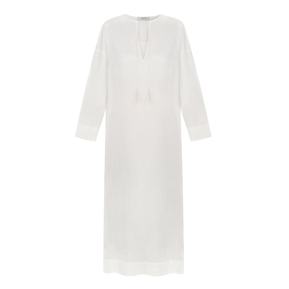 Mazanka Dress | White