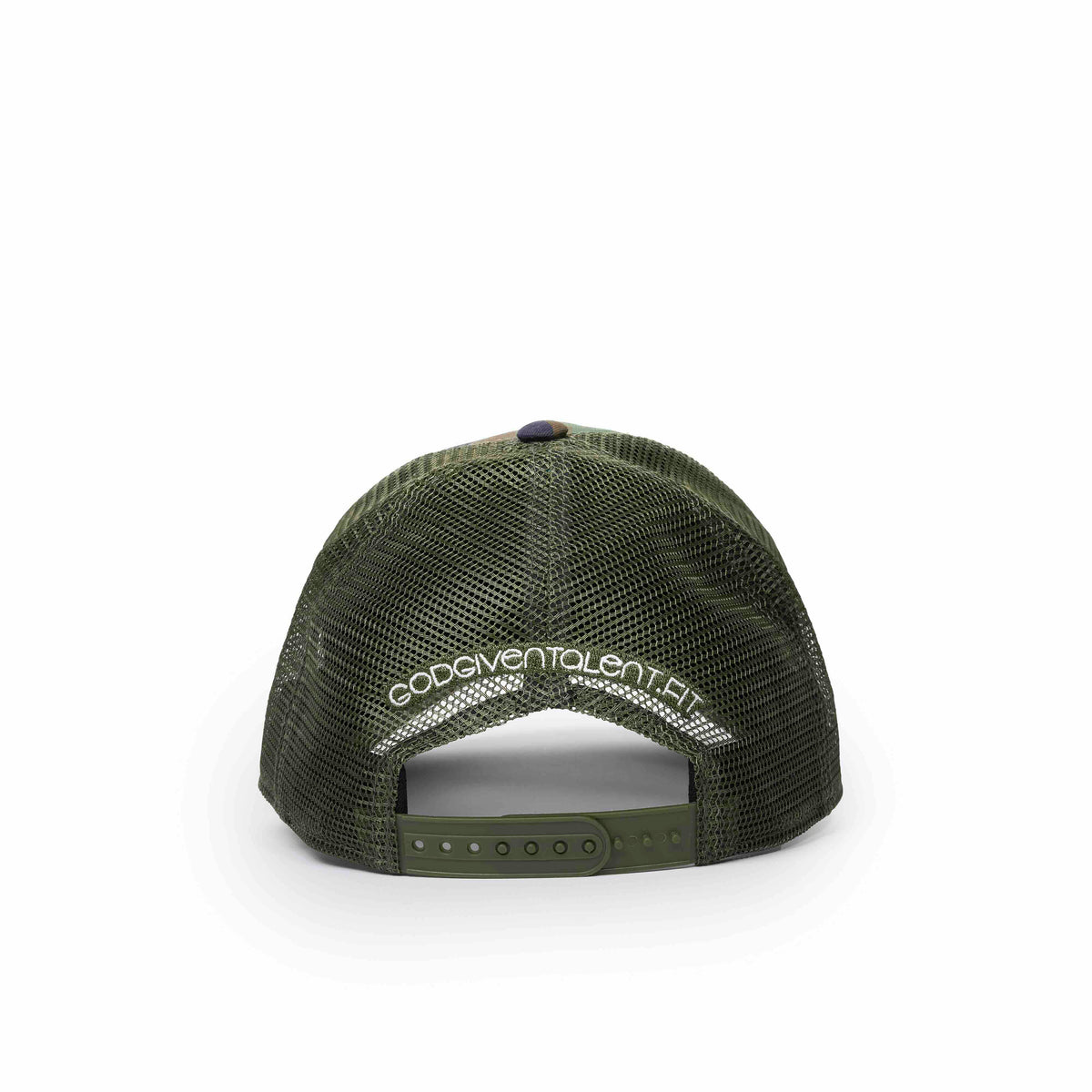 Camo Green Mesh Hat
