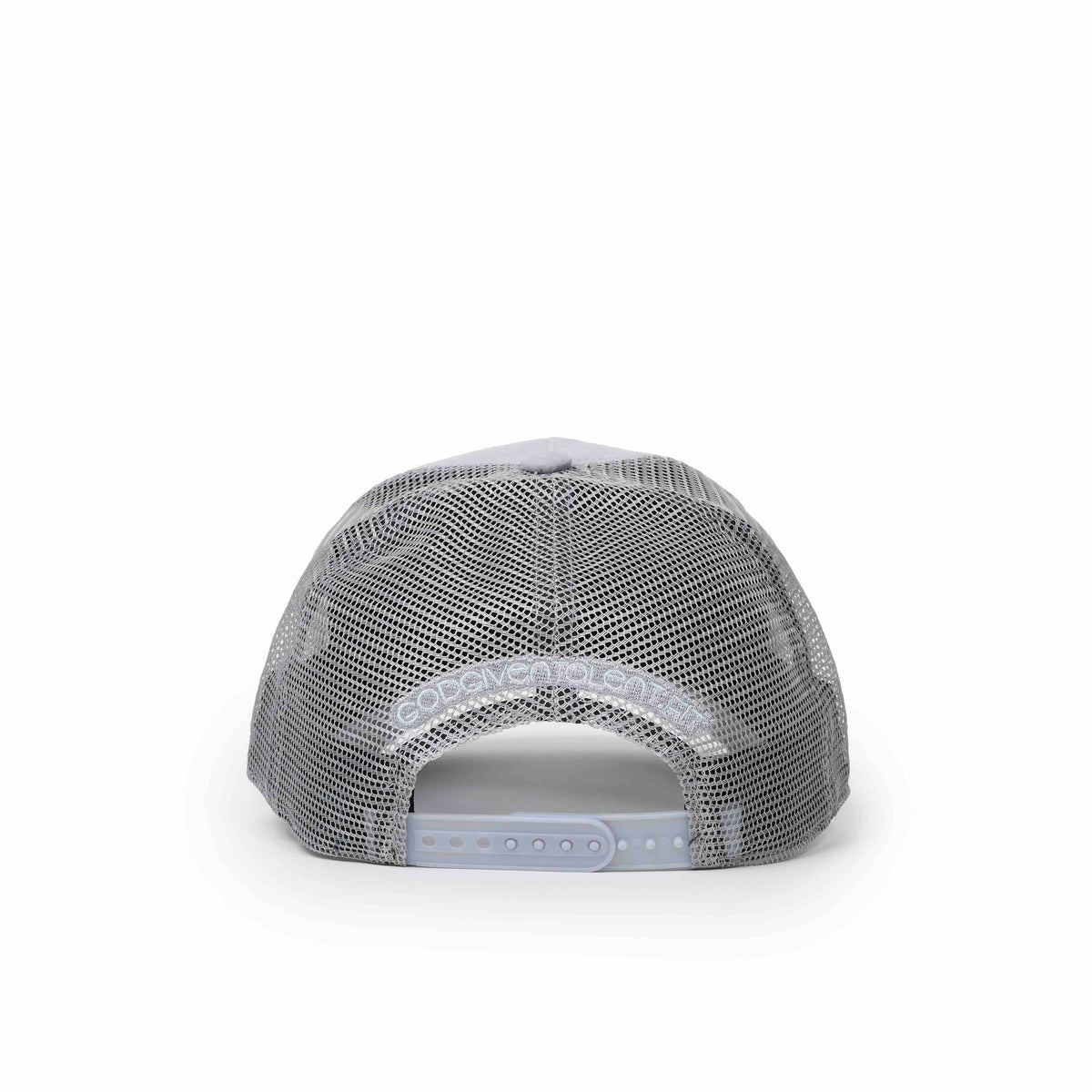 Grey Suede Mesh Hat