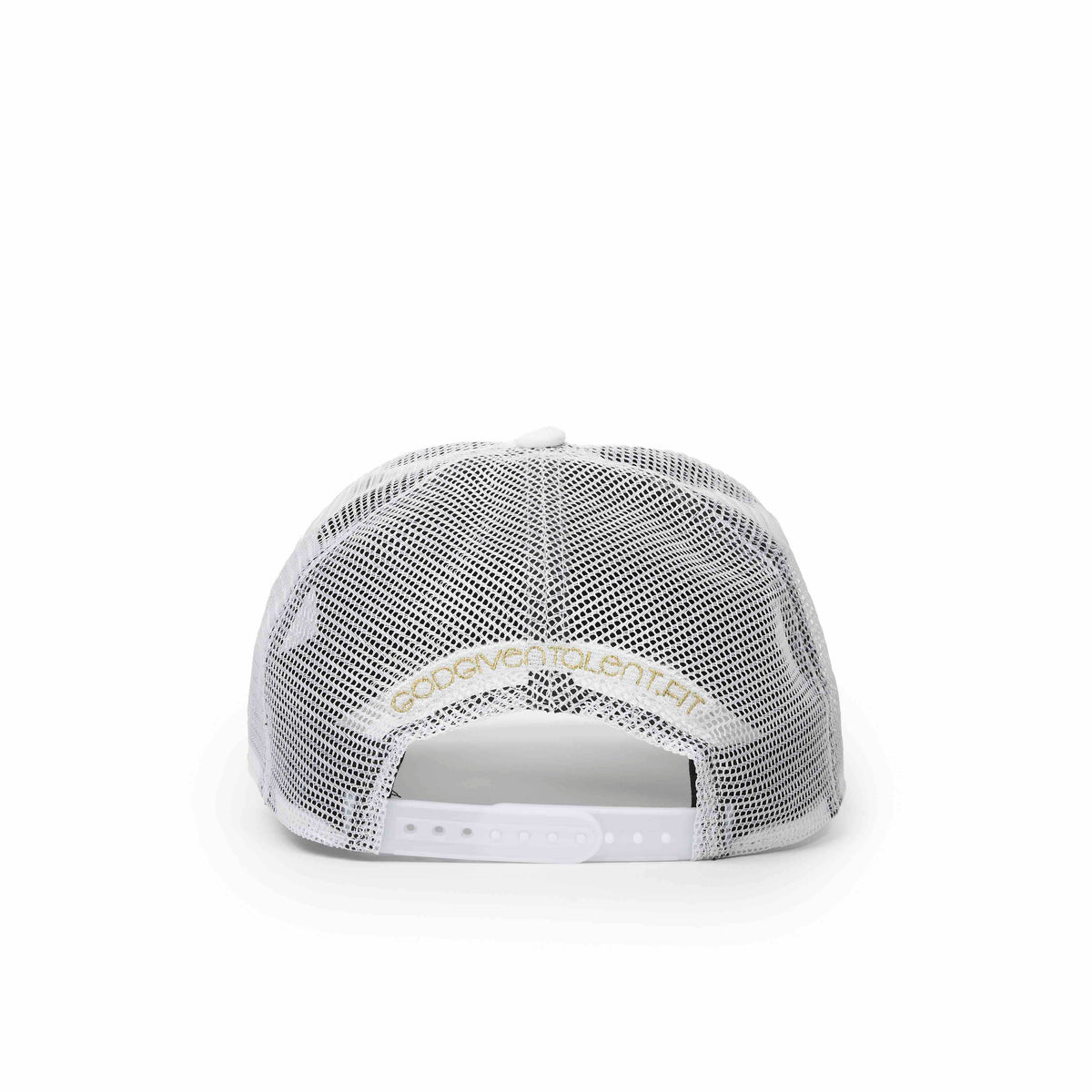 White Cotton Mesh Hat