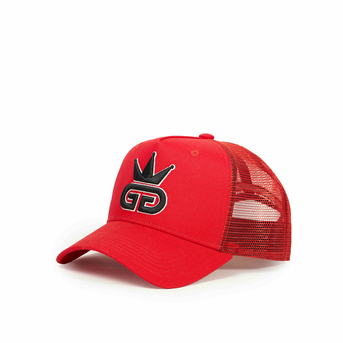 Red Shauku Mesh Hat